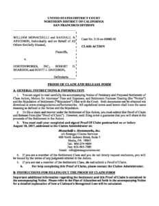 Final Claim Form | Strategic Claims Services